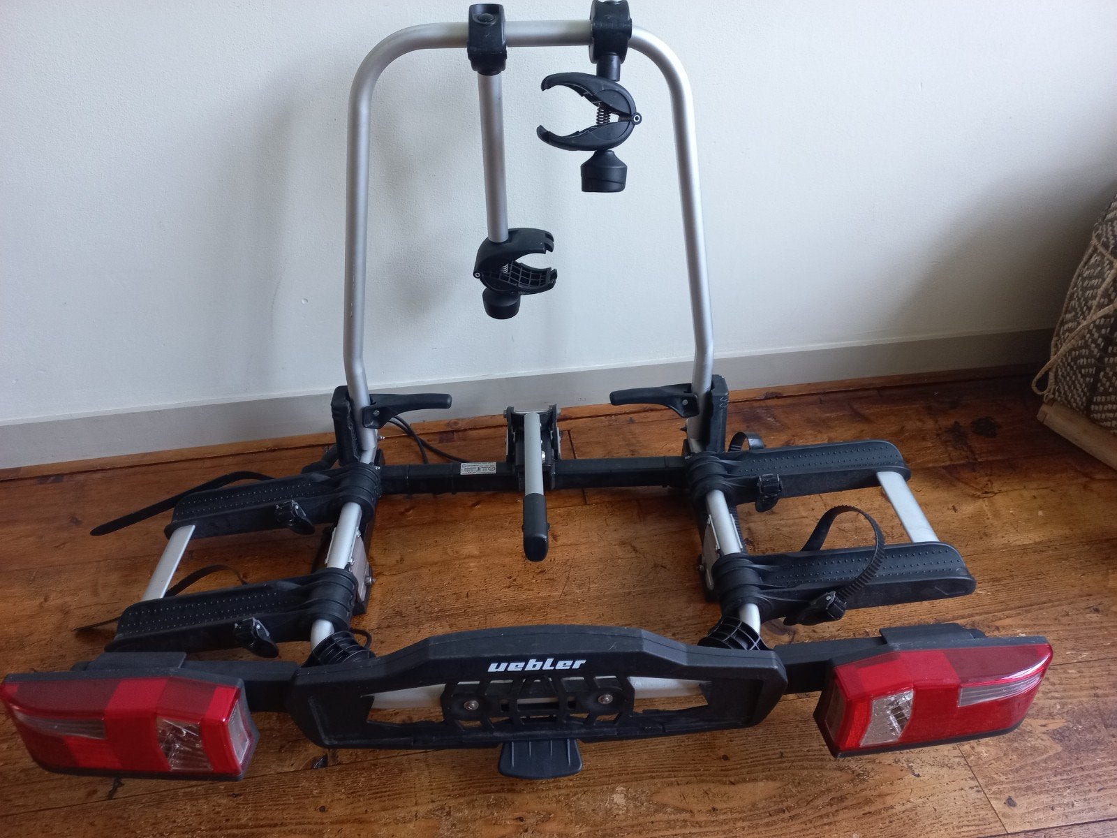Uebler X21s Trekhaak fietsendrager | opvouwbaar | 2 fietsen, Auto diversen, Fietsendragers, Ophalen, Gebruikt, 2 fietsen, Trekhaakdrager