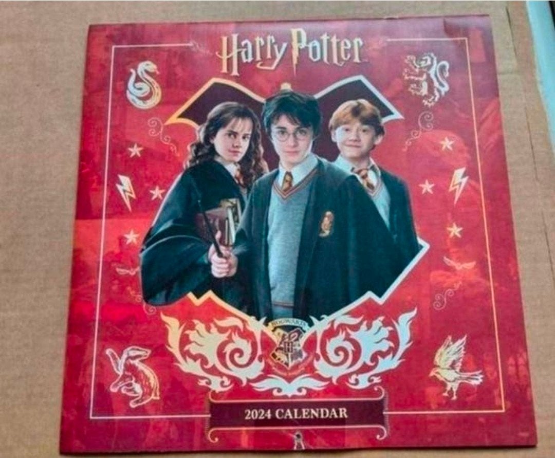 Harry Potter 2024 kalender., Ophalen of Verzenden, Gebruikt, Boek of Poster