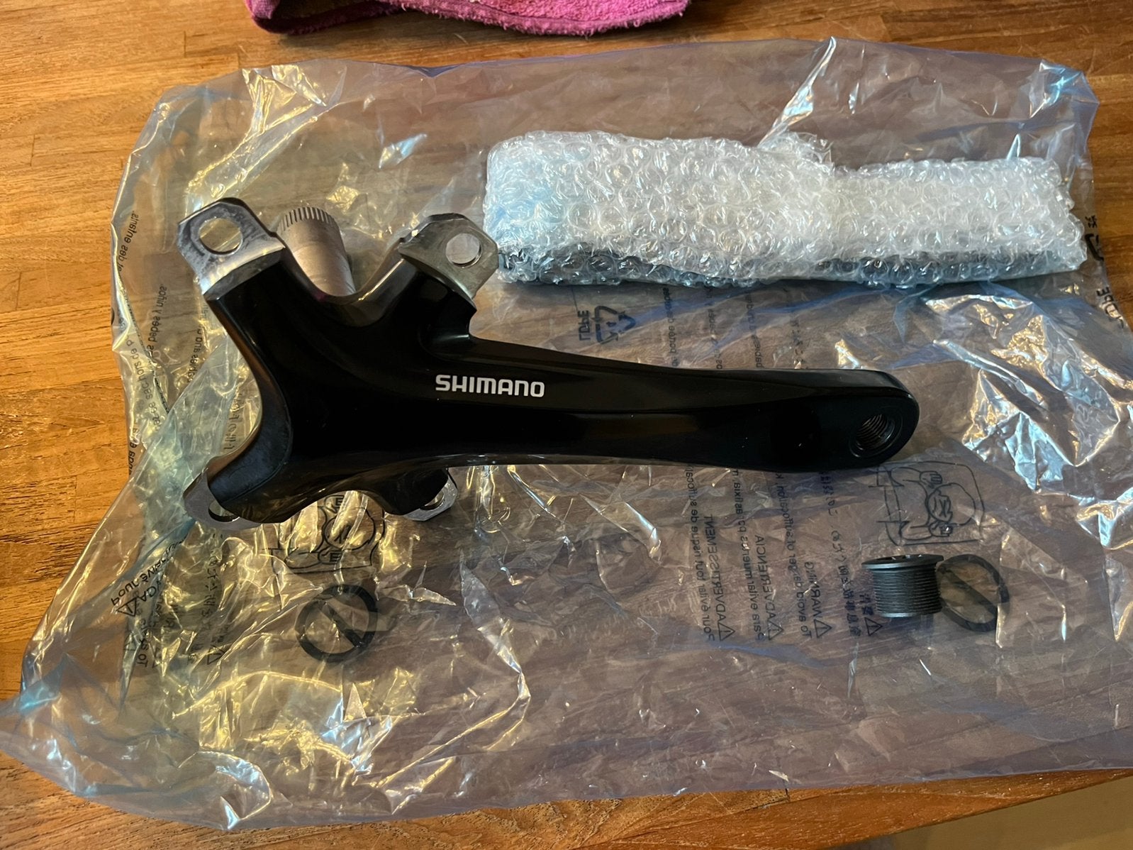 Shimano FC-RS510 crankstel 175mm, Ophalen of Verzenden, Zo goed als nieuw