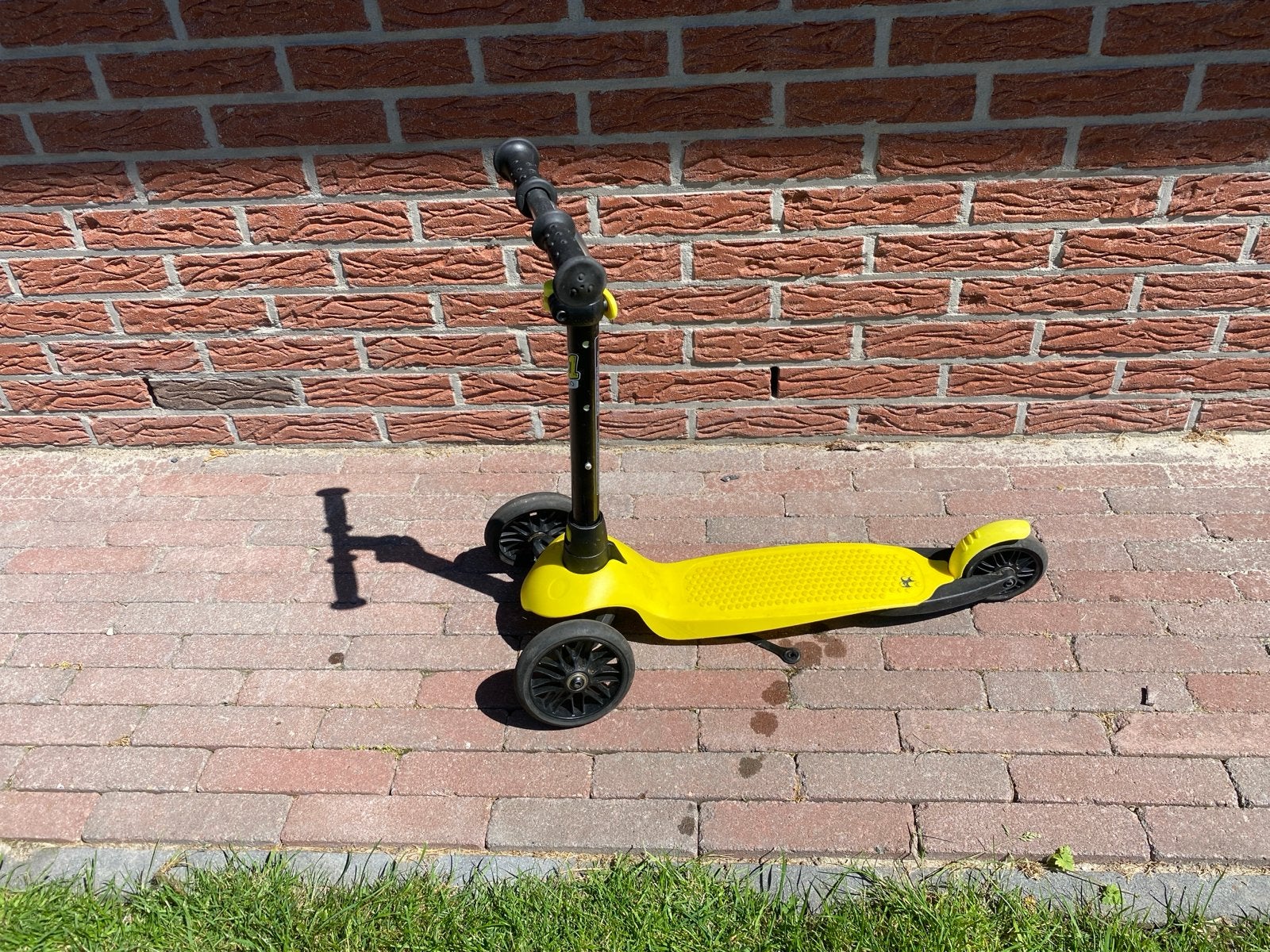 Kinderstep B1 Oxelo (Max 20 kg) - Geel, Fietsen en Brommers, Ophalen, Gebruikt, Gewone step