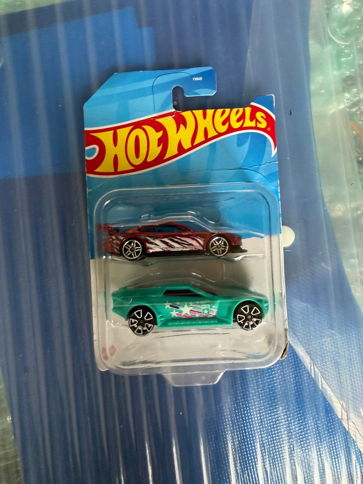 Hot wheels Ford mustang 2 pack, Ophalen of Verzenden, Zo goed als nieuw, Auto