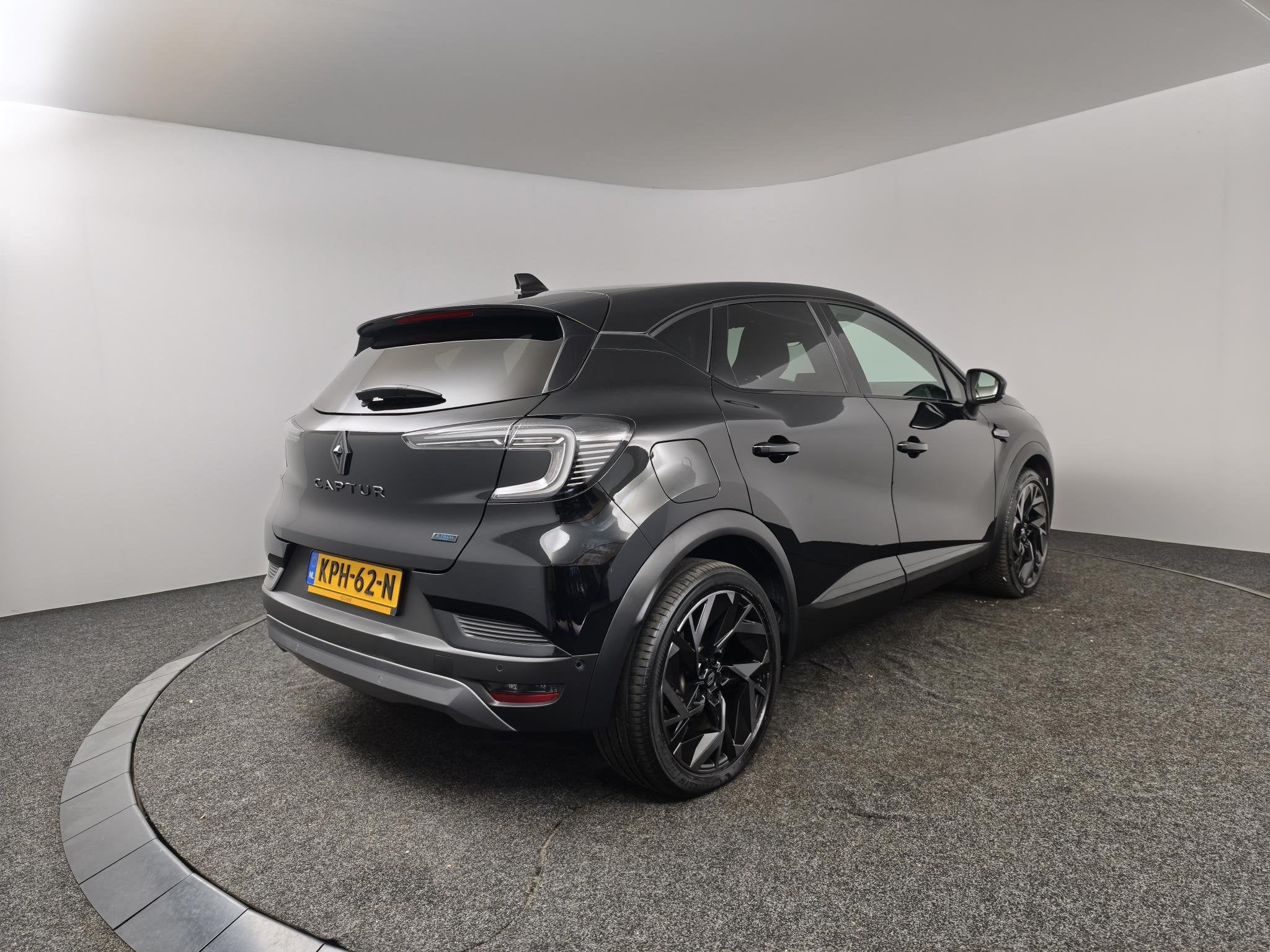Renault Captur 1.6 E-Tech full hybrid 145 esprit Alpine | Ad, Auto's, 1345 kg, Gebruikt, Met garantie (alle), Zwart