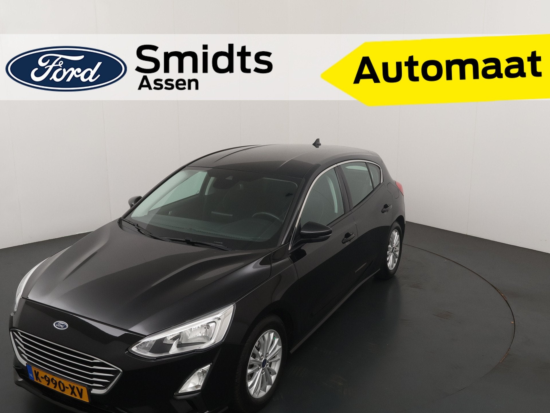 Ford Focus 125pk Titanium Business | Climate Control | Adapt, Auto's, Ford, Stof, Gebruikt, Zwart, Bedrijf