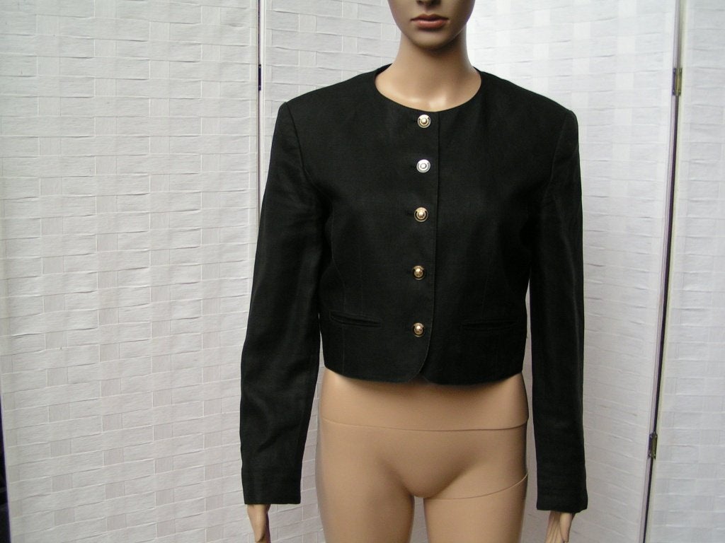 LOUIS FERAUD jasje,Mt 36(UK 10),100%linen als nieuw, Kleding | Dames, Jasjes, Kostuums en Pakken, Tweedehands, Ophalen of Verzenden