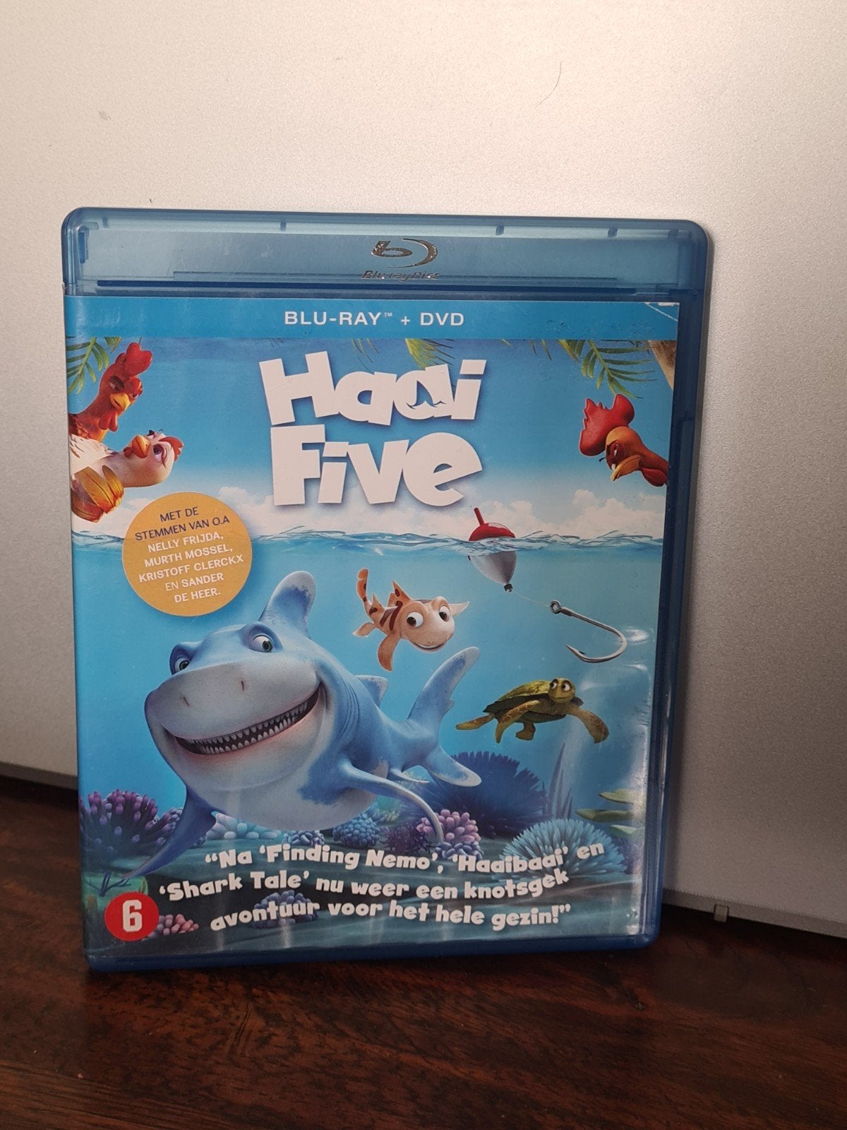 Haai Five - Blu-ray + DVD (Animatie, Avontuur), Ophalen of Verzenden, Zo goed als nieuw, Tekenfilms en Animatie