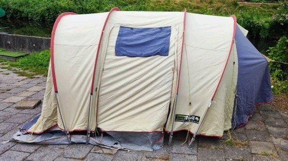 Euro Trail Florida 4+ persoon tent - goede kwaliteit, Ophalen, Gebruikt