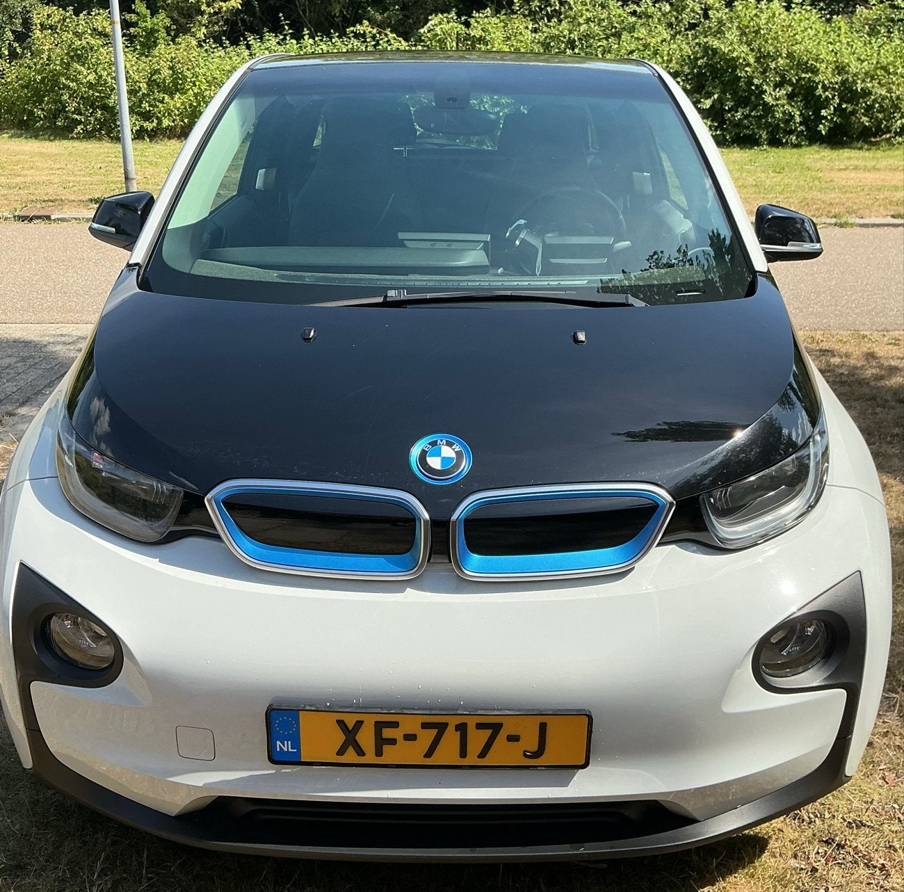 BMW i3 Range-extender 2016 Wit, Auto's, Automaat, Achterwielaandrijving, 50 €/maand, Bluetooth