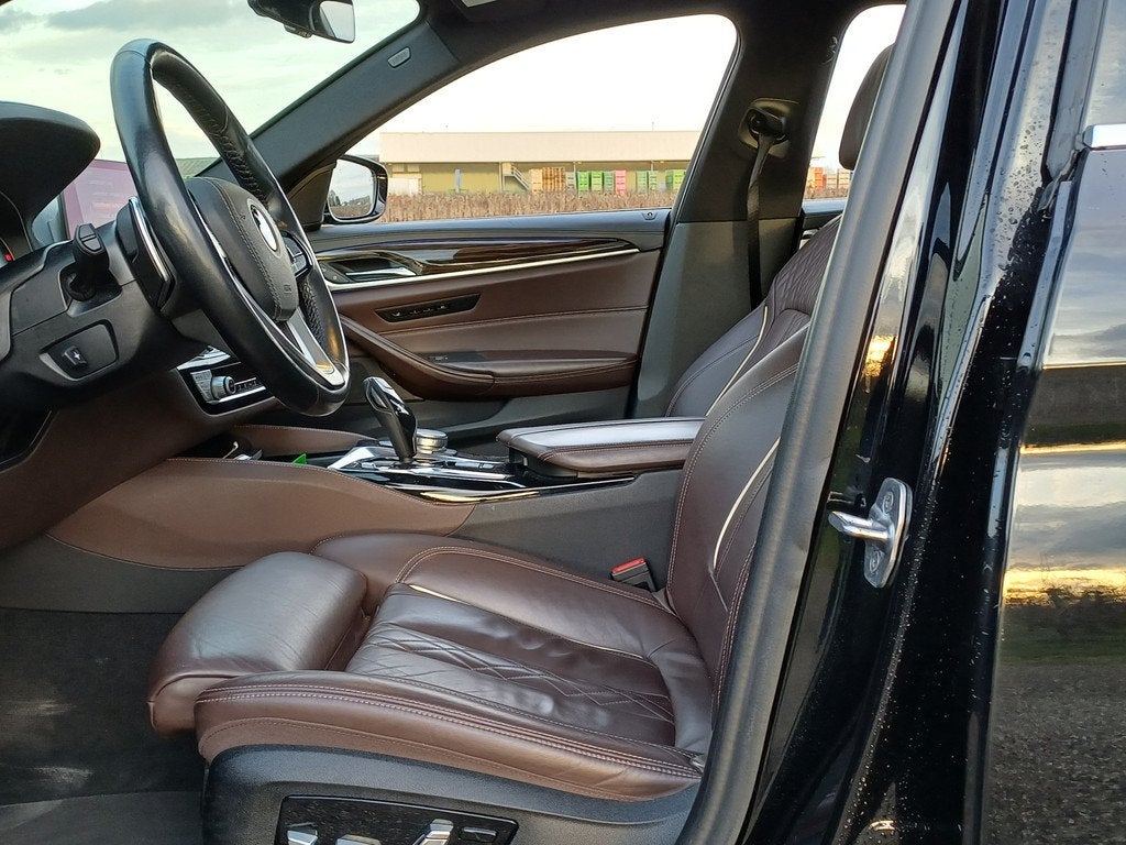 BMW 5 Serie 530e iPerformance High Executive /Leder/Schuifda, Auto's, 1998 cc, Achterwielaandrijving, Gebruikt, 4 cilinders