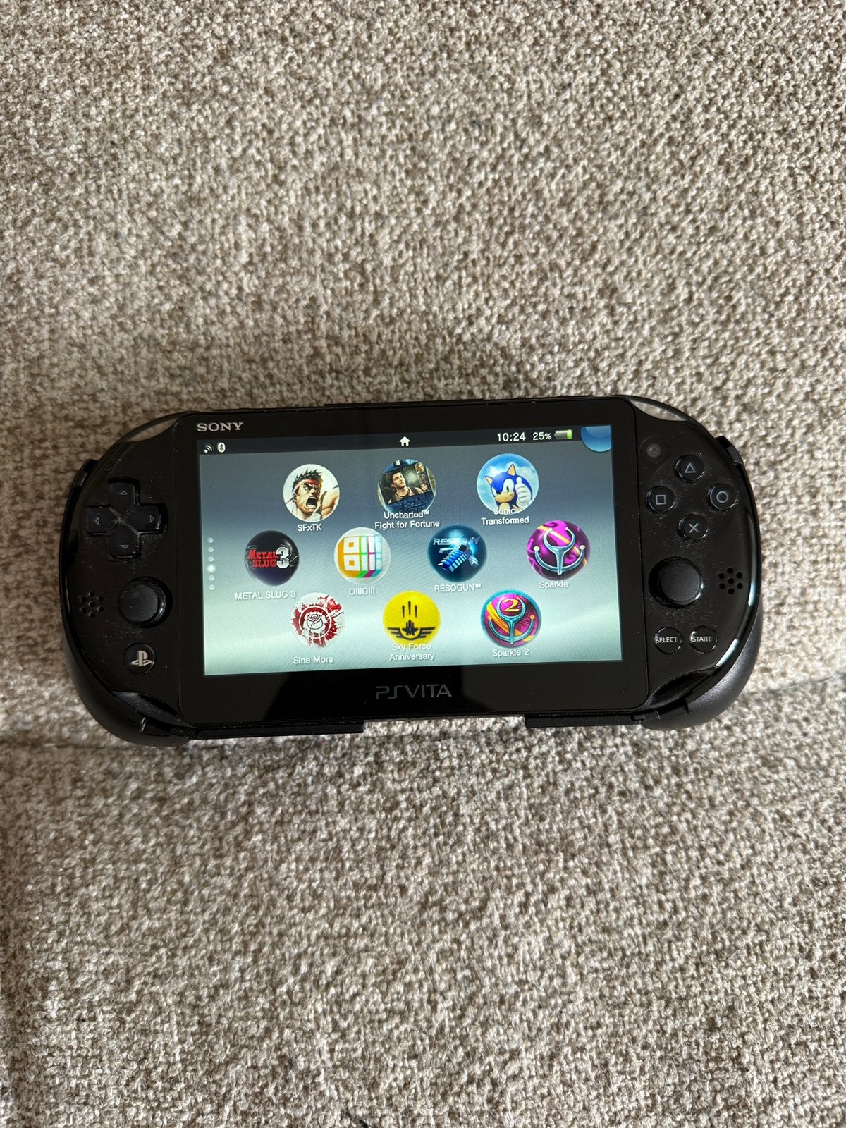 PS Vita Slim, Spelcomputers en Games, Spelcomputers | Sony PlayStation Vita, Ophalen, Zo goed als nieuw