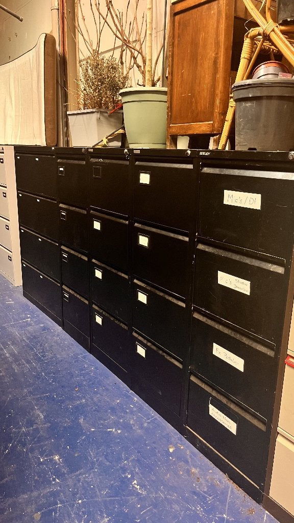 Heel veel hangmapkasten, archiefkasten en ladeblokken, Ophalen, Minder dan 50 cm, Gebruikt, 100 tot 150 cm