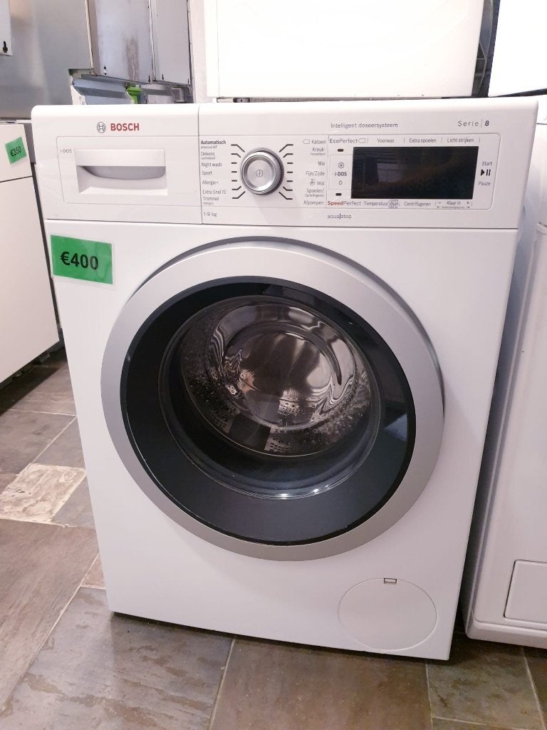 Wasmachine ️Bosch 9kg️️️️️️️️ ️️Serie8 A+++ INC GARANTIE, Witgoed en Apparatuur, Wasmachines, Ophalen, 1200 tot 1600 toeren, 8 tot 10 kg