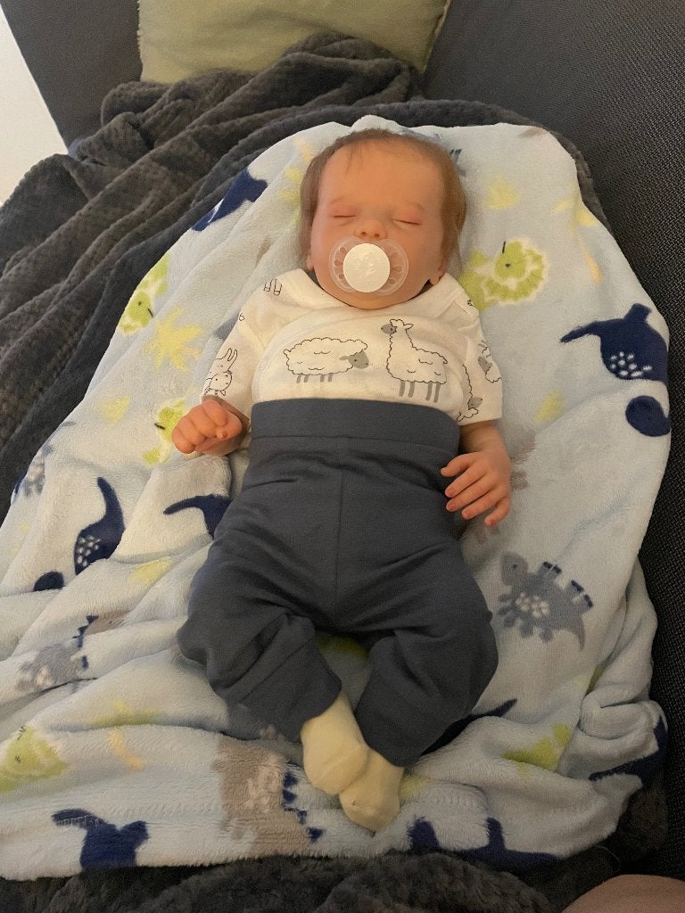 limited edition reborn baby met certificaat, Ophalen, Zo goed als nieuw, Babypop, Levensecht of Reborn