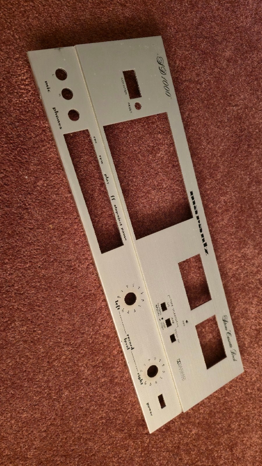 Marantz SD1000 frontplace / faceplate, Ophalen of Verzenden, Enkel, Marantz