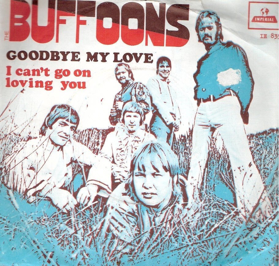 Buffoons - Goodbye My Love _ NEDERBEAT-1968 met fotohoes, Ophalen, Gebruikt, Pop