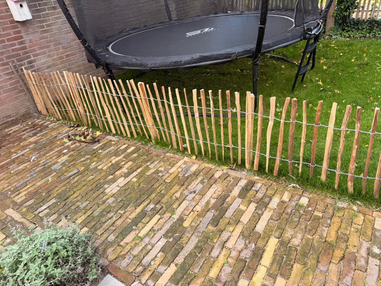 Schapenhek met palen, Ophalen, Zo goed als nieuw, Hout, Tuinhek