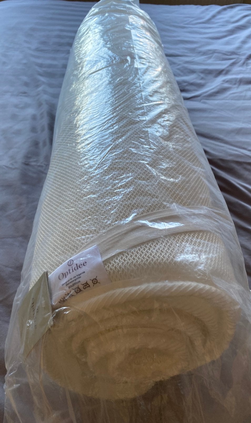 Optidee Airtopper 90x200cm, Eenpersoons, Matrasbeschermer, Wit, Ophalen of Verzenden