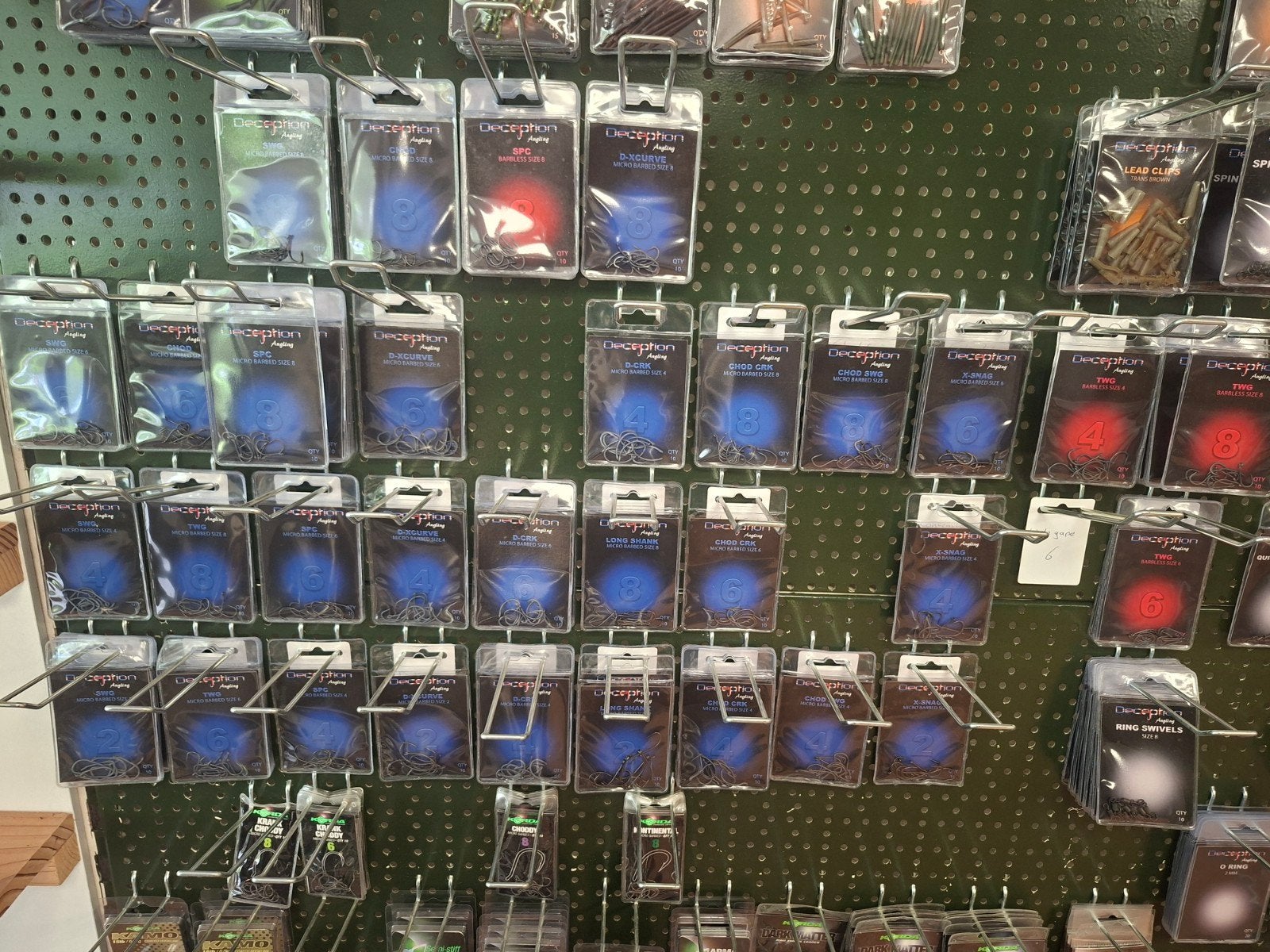 Karper haken - Diverse soorten en maten - €3 per verpakking, Ophalen of Verzenden, Nieuw, Haak