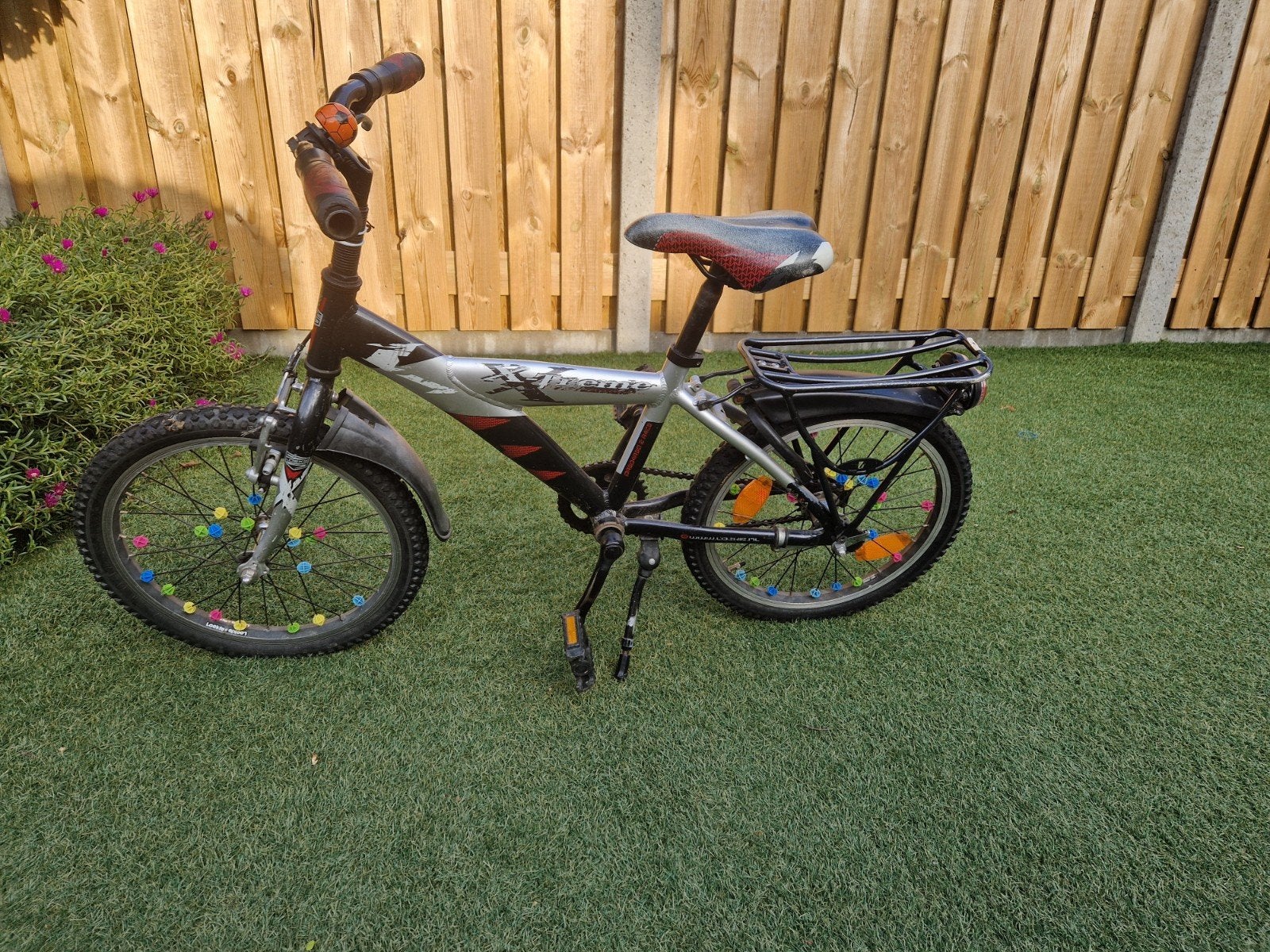 Kinderfiets 18 inch - X-treme - Gebruikt, Fietsen en Brommers, Ophalen, Terugtraprem, X-treme, 16 tot 20 inch