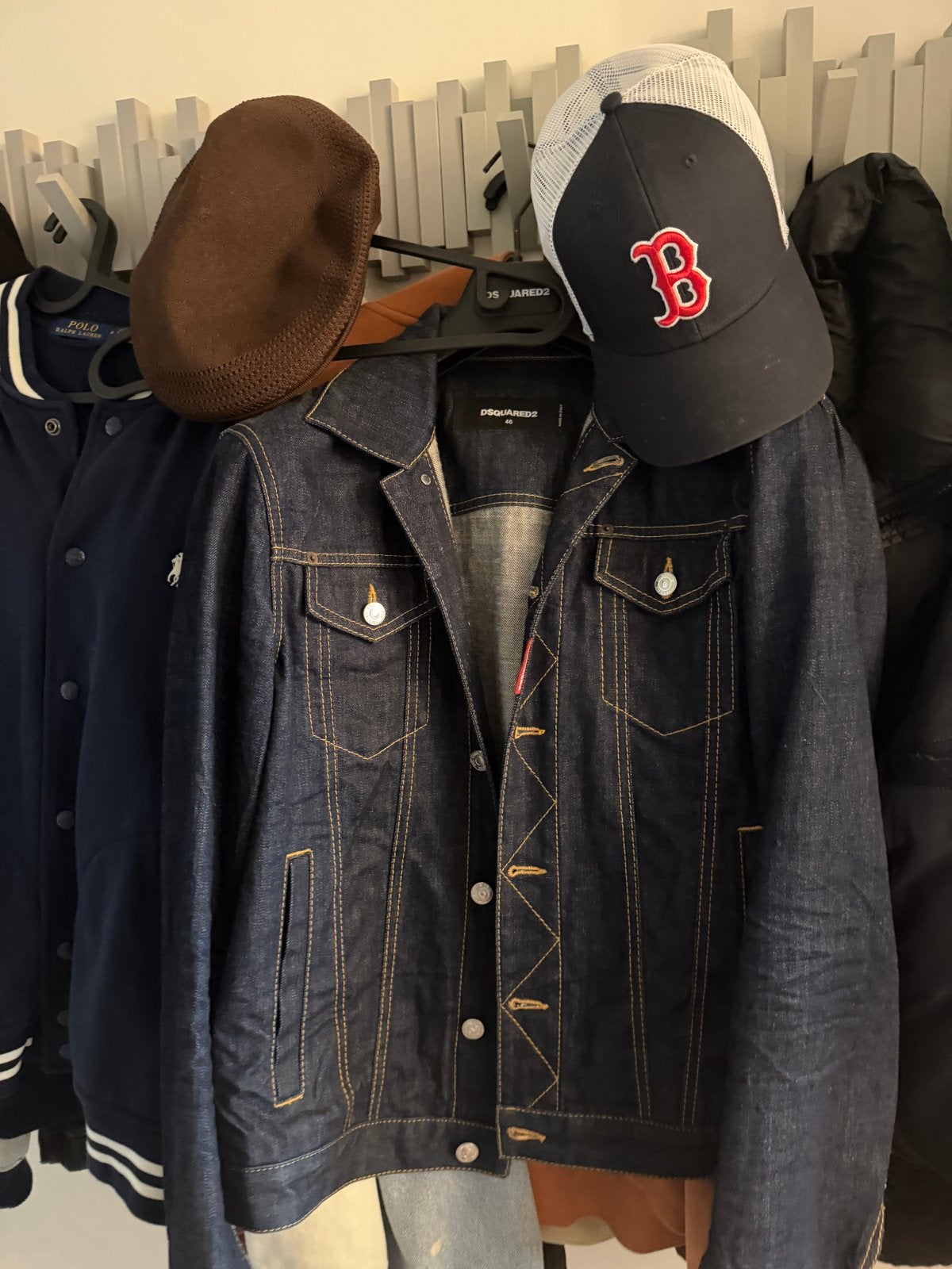 Authentieke Dsquared2 Denim Jack - Maat 46 - Nooit Gedragen, Kleding | Heren, Ophalen, Nieuw, Maat 46 (S) of kleiner, Blauw