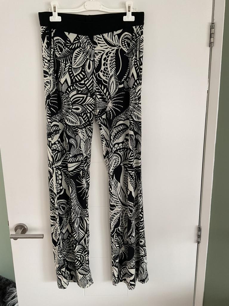 &Co Women broek maat M z.g.a.n., Verzenden, Zo goed als nieuw, Zwart, Lang