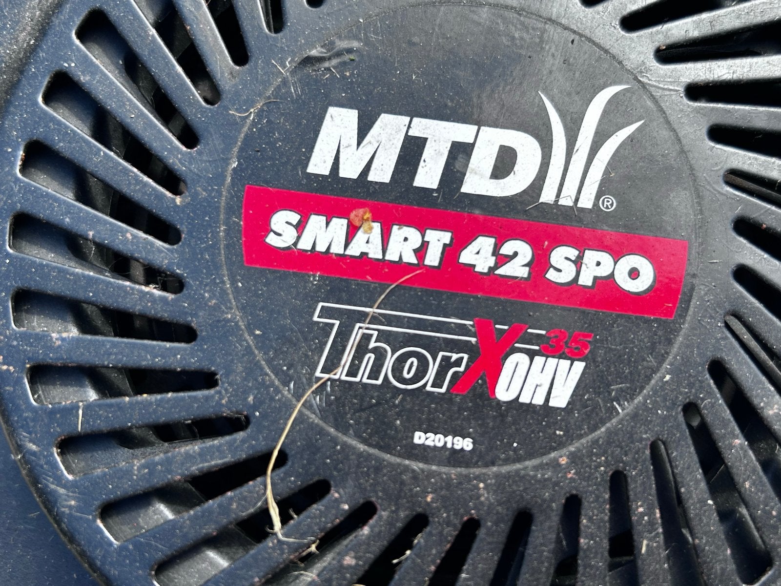 MTD Smart 42 SPO Benzine Grasmaaier - Zelfrijdend, Tuin en Terras, Ophalen, Cirkelmaaier, Gebruikt, 40 t/m 49 cm