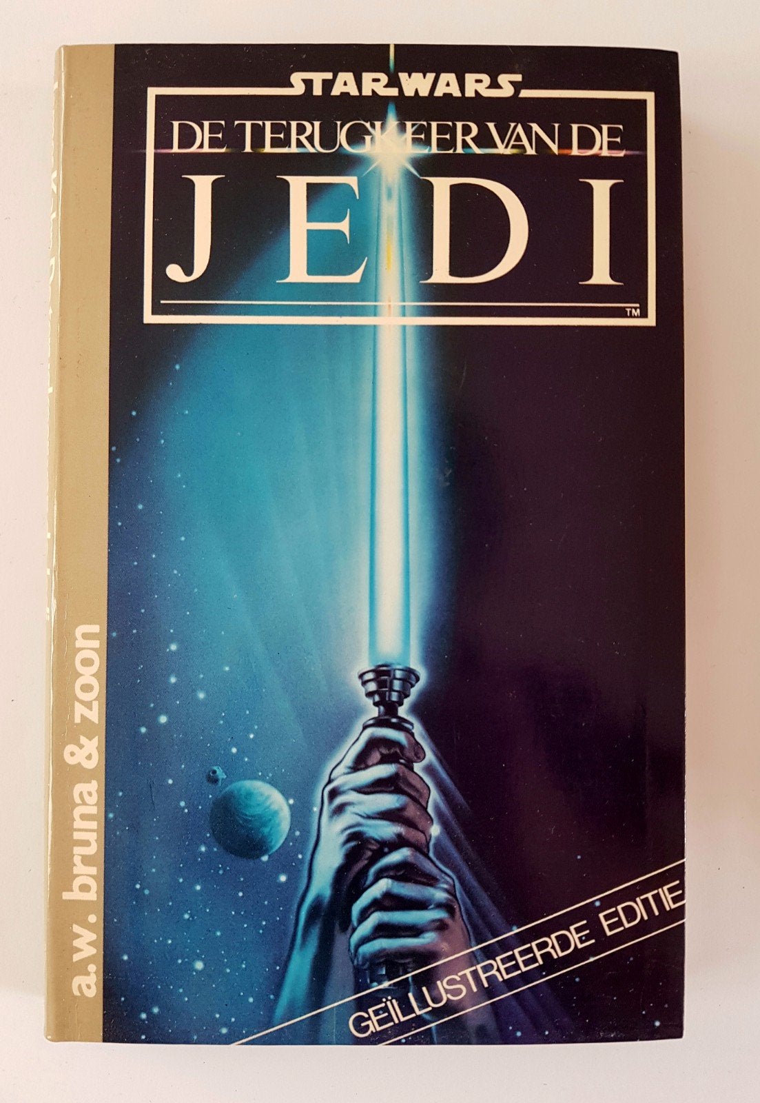 De Terugkeer van de Jedi - Star Wars boek vintage 80s, Ophalen of Verzenden, Zo goed als nieuw, Boek of Poster