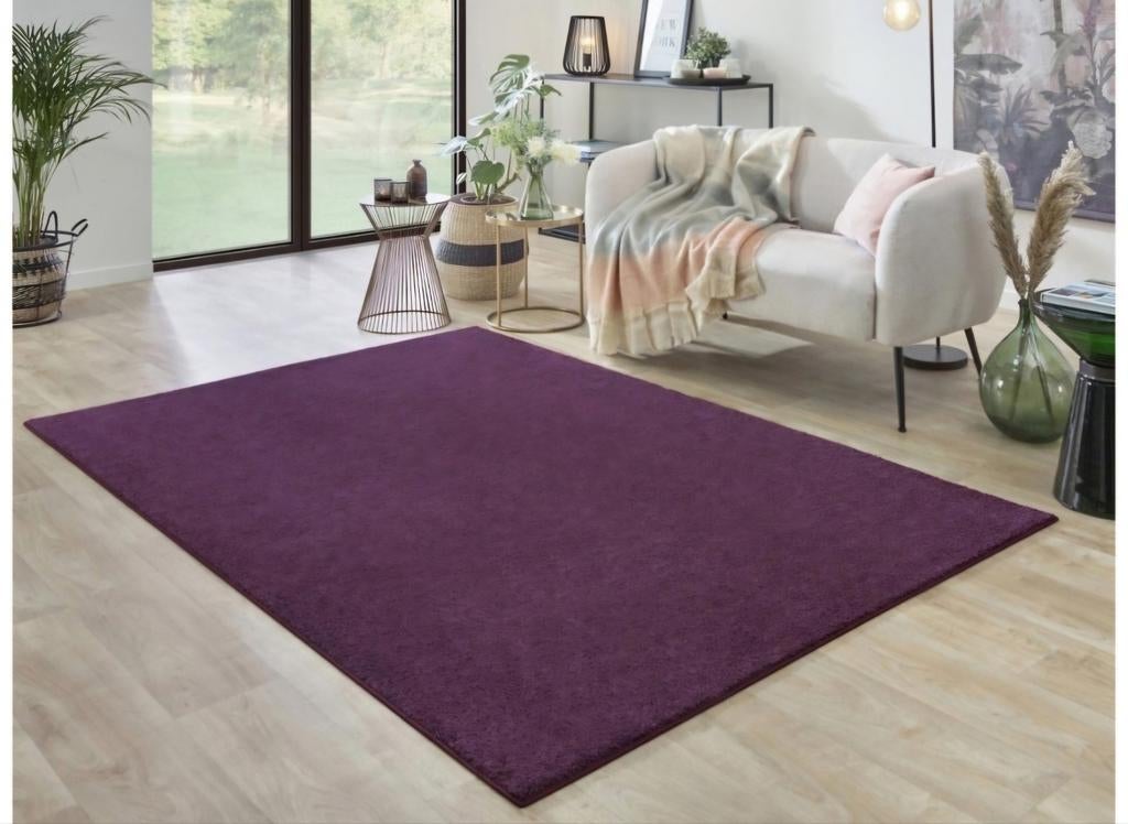 Bordeaux / paars vloerkleed 2.30 x 1.60 cm, Ophalen, 150 tot 200 cm, Modern, Rechthoekig