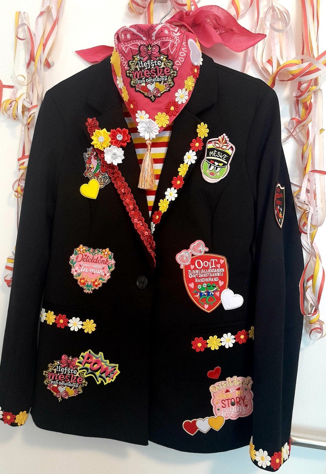 oeteldonkse damesjasjes in alle maten, Kleding | Dames, Carnaval, Maat 42/44 (L), Ophalen of Verzenden, Zo goed als nieuw
