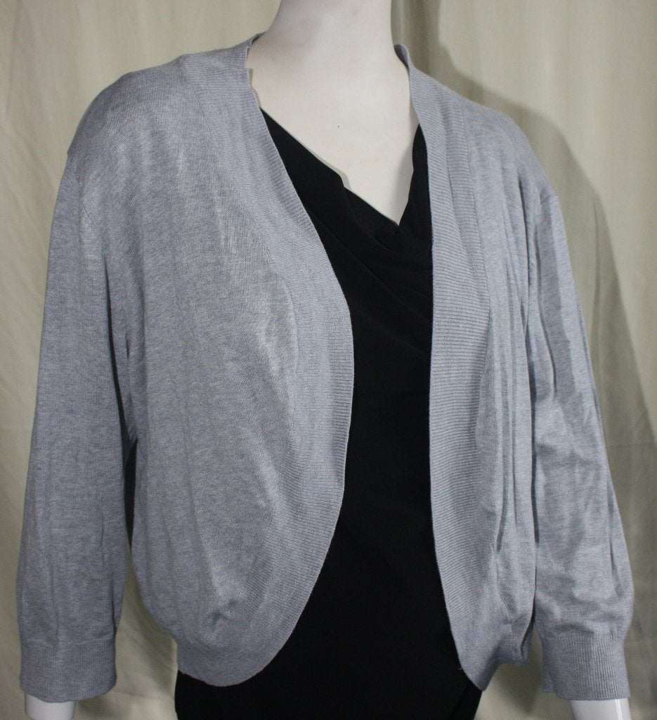 Nieuwe grijze bolero vest Canda mt L 44-46, Maat 42/44 (L), Nieuw, Ophalen of Verzenden, Grijs