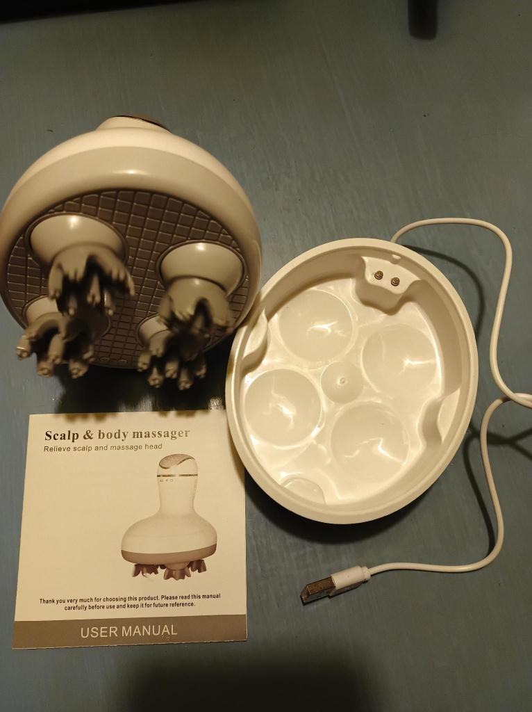 massage voor je hoofd: smart scalp massager, Ophalen of Verzenden, Nieuw, Apparaat