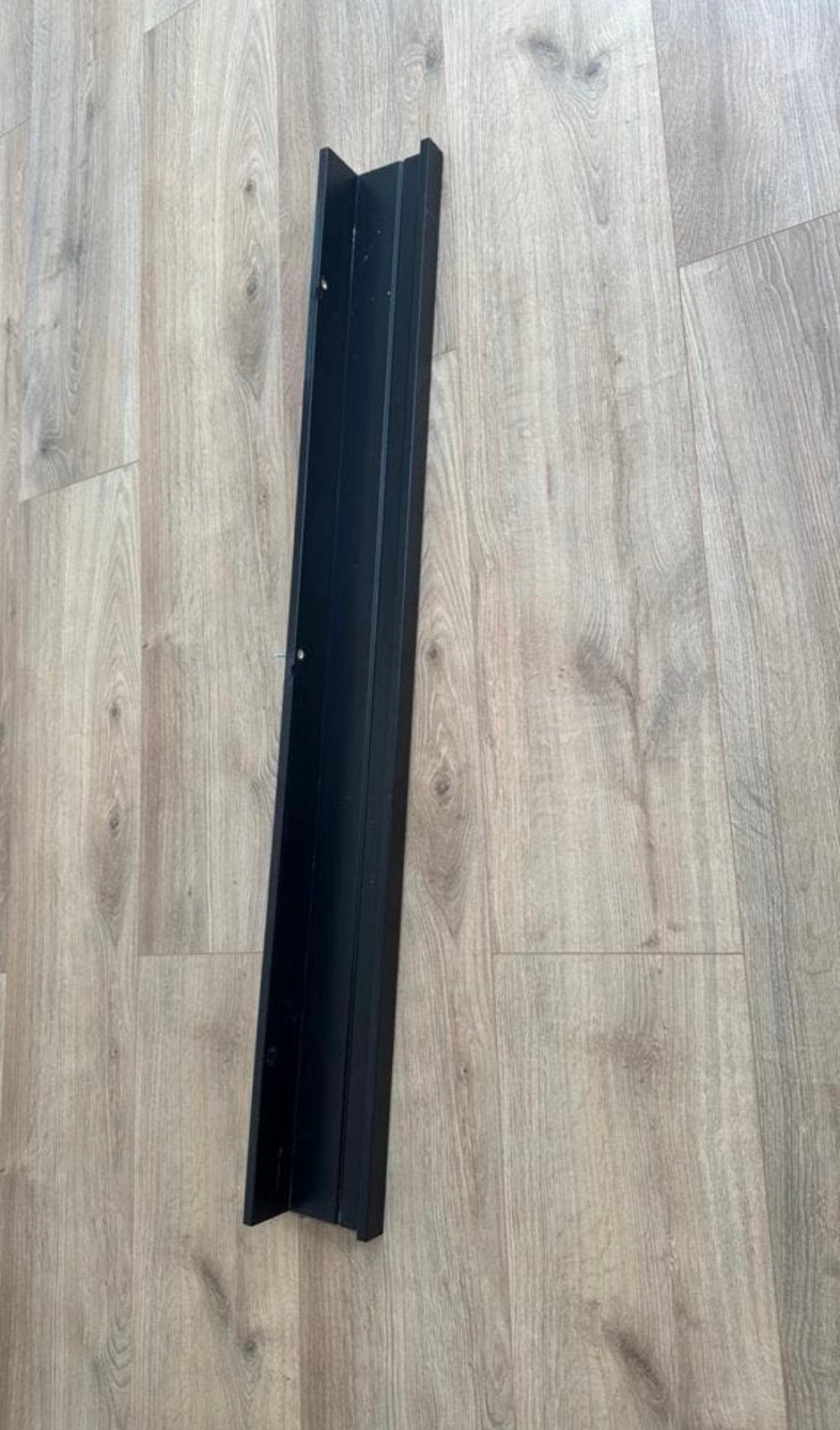 Schilderijenplank, zwart, 115 cm, Ophalen, Zo goed als nieuw