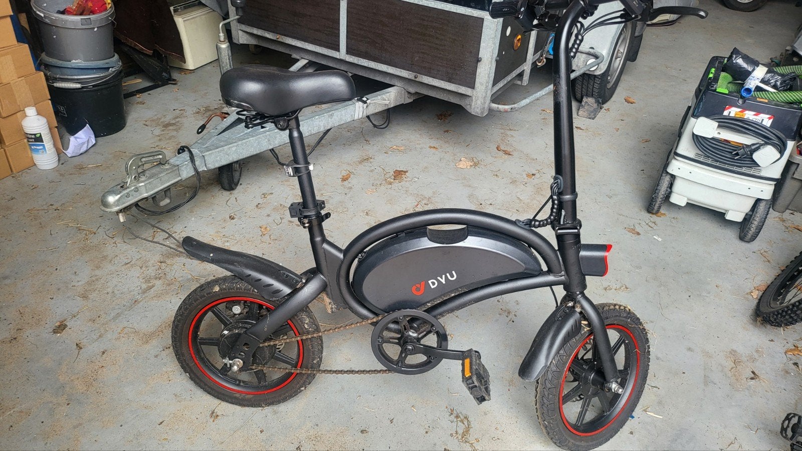 Compacte opvouwbare elektrische fiets DYU, Ophalen of Verzenden