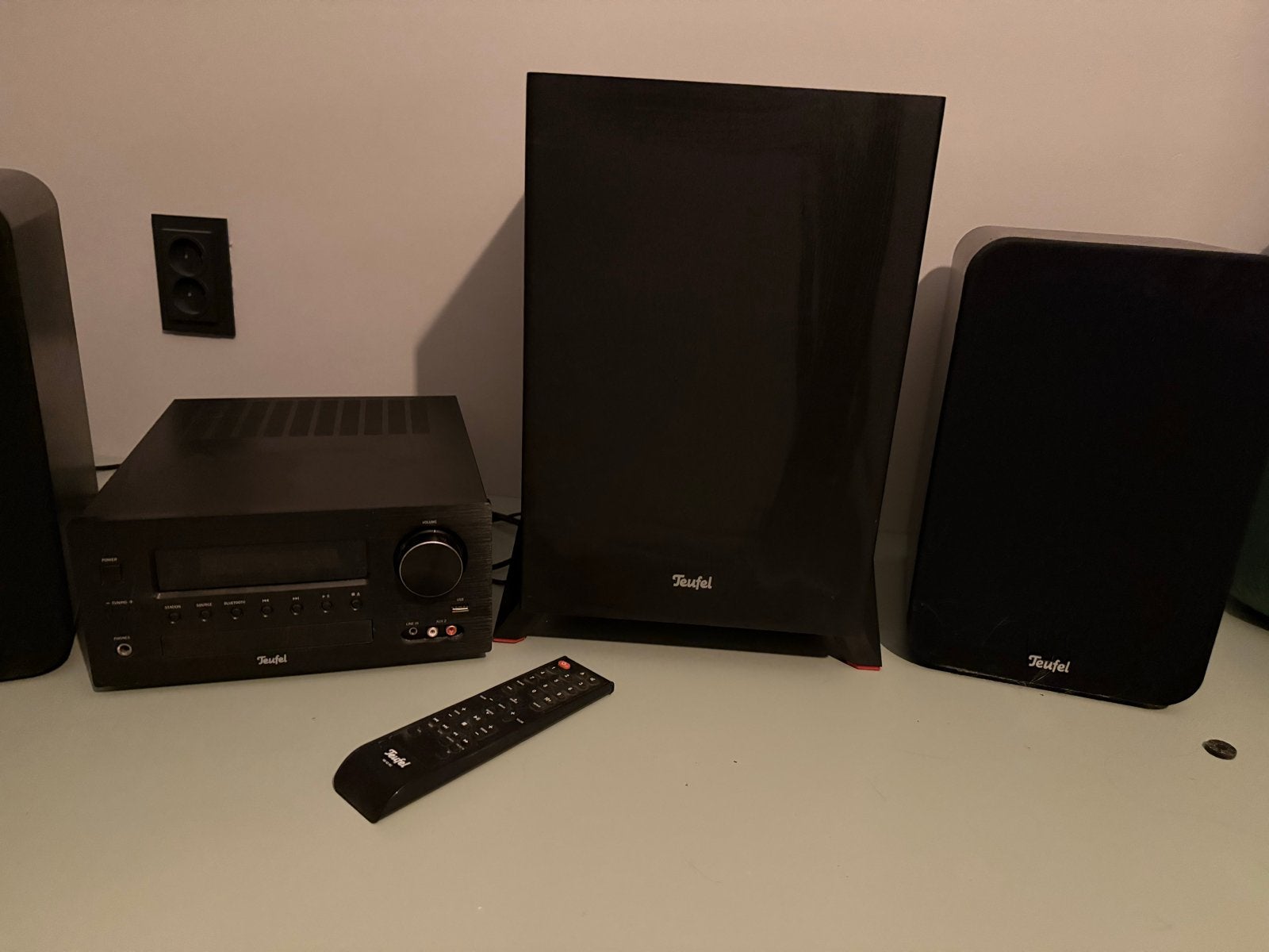 Teufel Ultima 20 Compacte Stereo Set met Subwoofer, Overige merken, Ophalen of Verzenden, Zo goed als nieuw, Microset