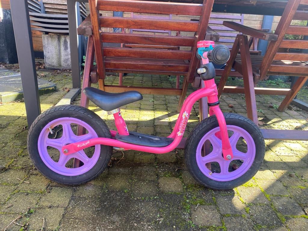 Puky Loopfiets met Luchtbanden - Roze (1,5-3 jaar), Ophalen, Gebruikt, Loopfiets