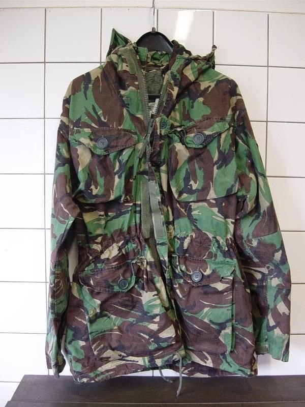 Camouflagejas / parka / jas ex marine, Ophalen of Verzenden, Landmacht, Nederland, Kleding of Schoenen