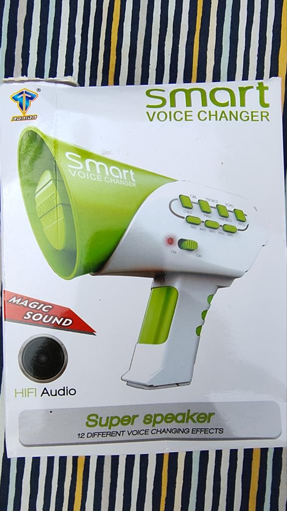 Smart Voice Changer Super Speaker - 7 Geluiden & DIY Song, Ophalen of Verzenden, Nieuw, Jongen of Meisje