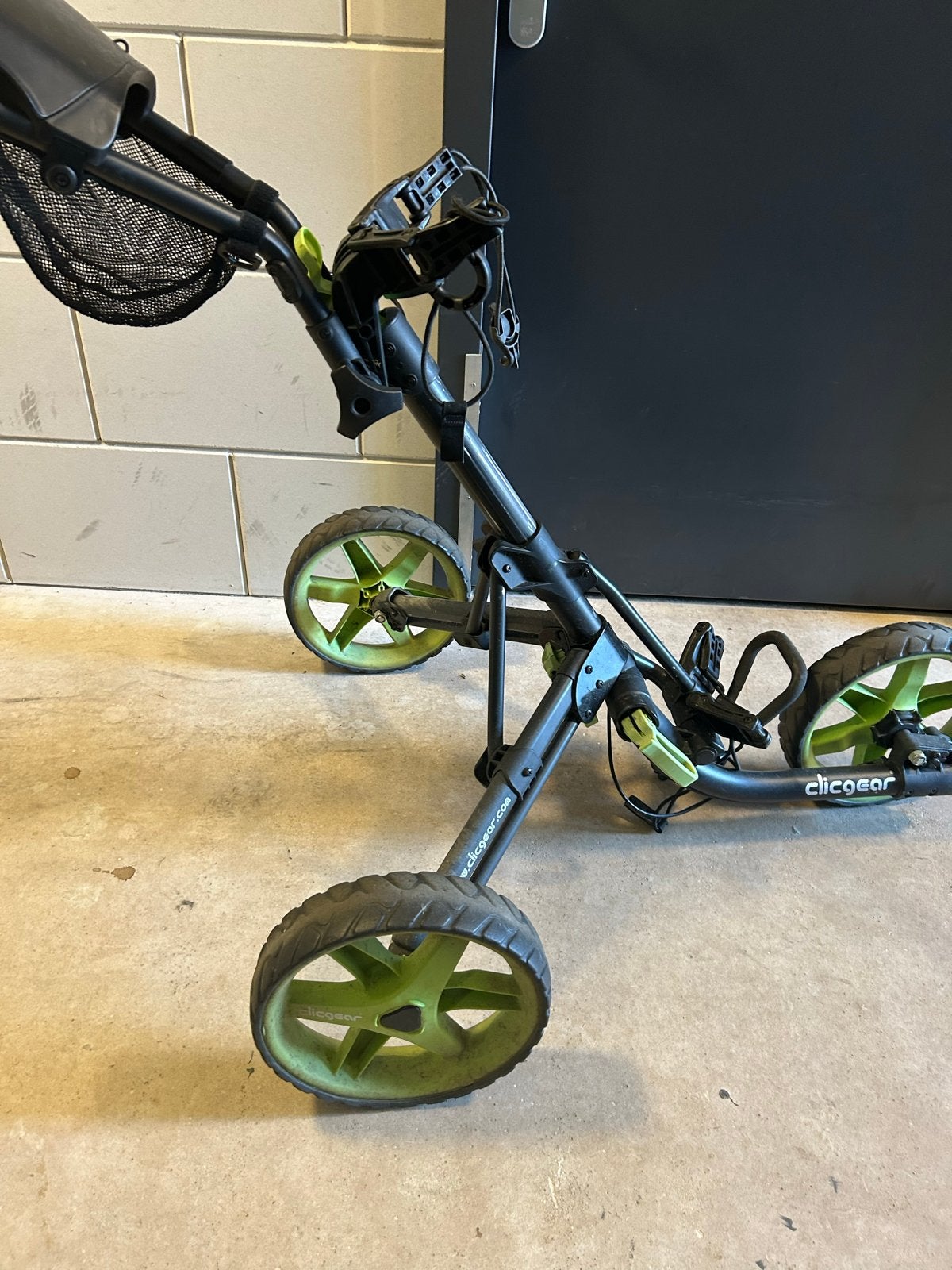 Clicgear golf trolley voor onderdelen of reparatie, Ophalen, Gebruikt, Golfkar, Overige merken