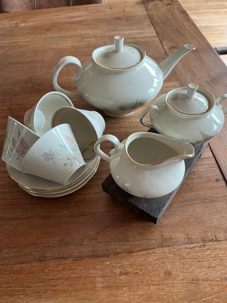 Oud servies in hele goede staat, Antiek en Kunst, Antiek | Servies compleet, Ophalen of Verzenden
