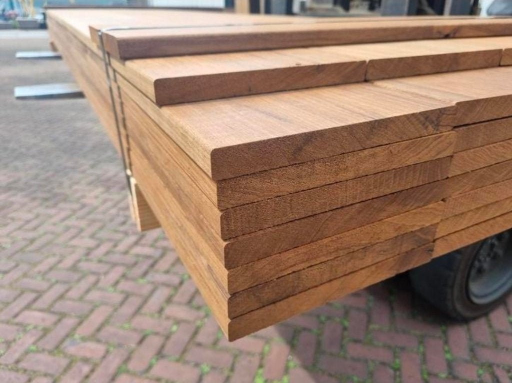 Hardhouten planken 18x185 mm - nr: HP225, Ophalen, Planken, Nieuw, Hardhout