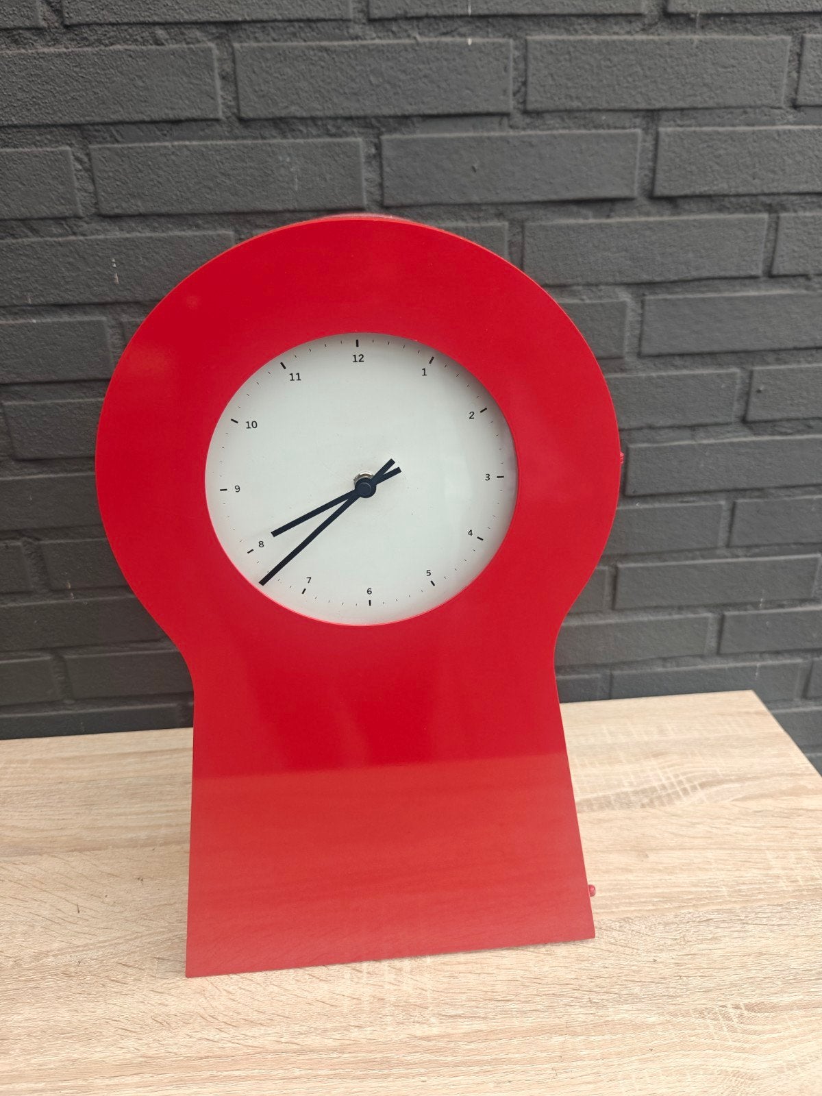 Vintage IKEA PS 1995 Klok - Rood - Thomas Eriksson Design, Ophalen of Verzenden