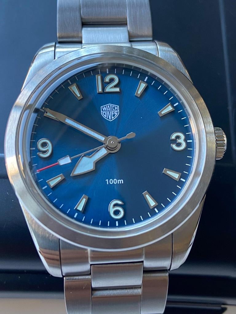 Watchdives WD1960 Seiko VH31 Meca Quartz, Sieraden, Tassen en Uiterlijk, Sporthorloges, Nieuw, iOS, Grijs, Ophalen of Verzenden