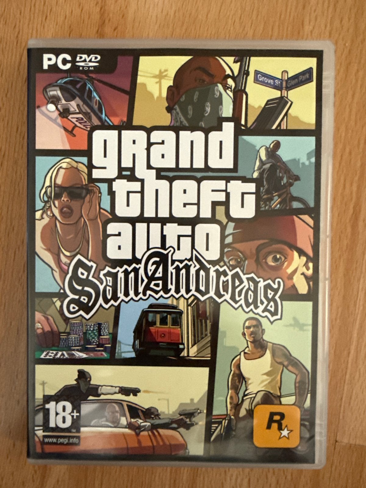 Grand Theft Auto: San Andreas (PC DVD-ROM), Avontuur en Actie, Gebruikt, Vanaf 18 jaar, 1 speler