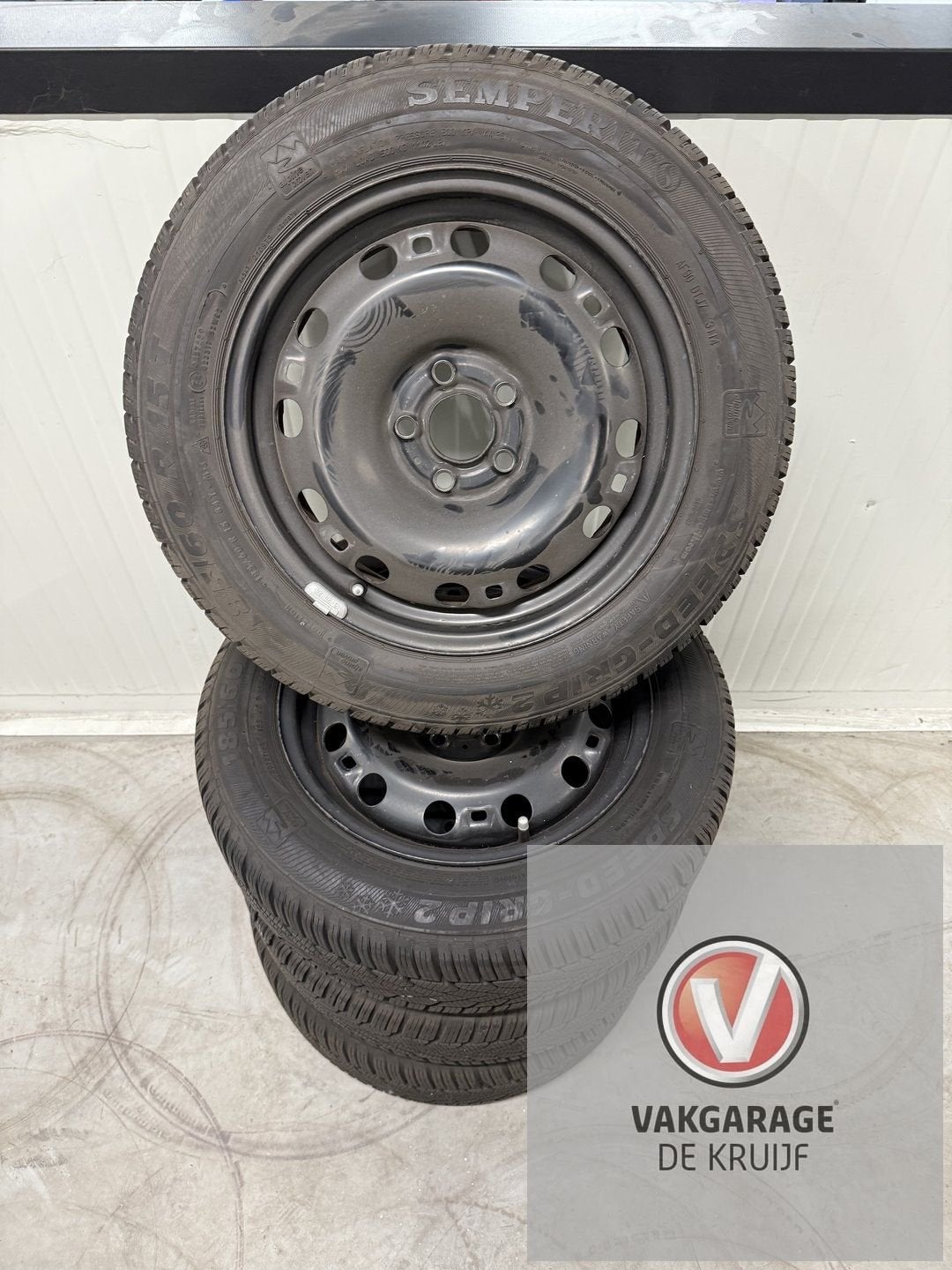 VW polo winterset 15”, Auto-onderdelen, Ophalen, Gebruikt, 15 inch, -