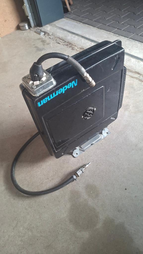 Zeca 805-8 + Nederman 883 luchtslang slangenhaspel, Ophalen, ., Zo goed als nieuw, .