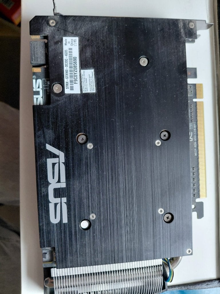 Videokaart  Geforce GTX 960 4G Gaming Asus, Ophalen, PCI-Express 3, Gebruikt, DisplayPort
