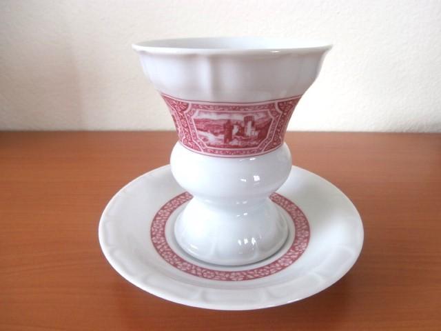 Antiek Porselein Irish Coffee Cup Heinrich Rüdesheimer 1960, Verzenden