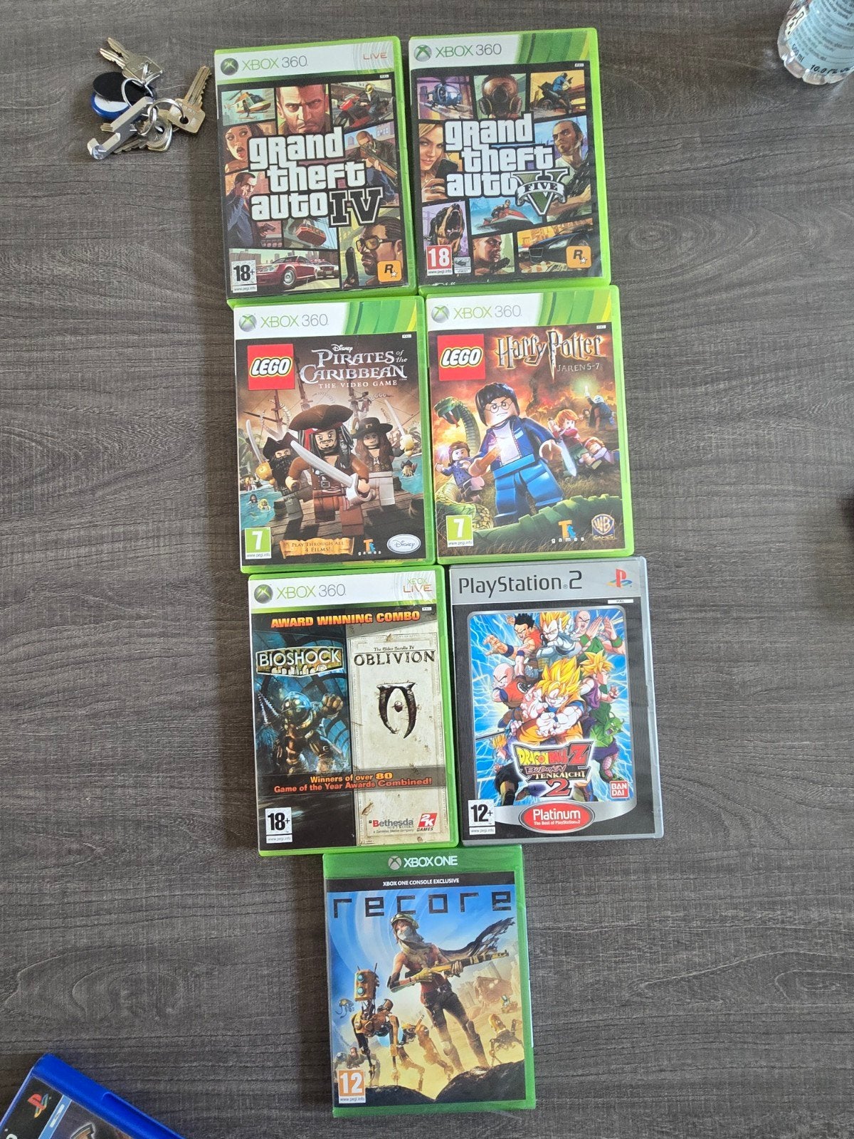 Diverse Xbox 360, Xbox One en PS2 games, Gebruikt, Vanaf 18 jaar, Overige genres, Ophalen of Verzenden