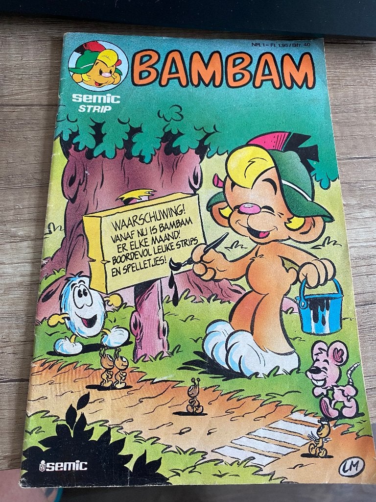 diverse comics bam bam zoek uit, Gelezen, Europa, Ophalen of Verzenden, Semic Press