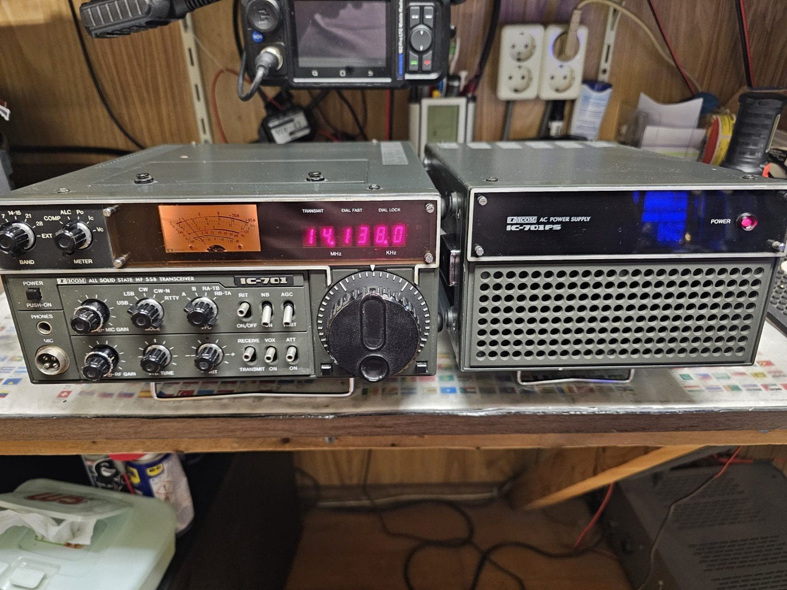 Icom ic 701 en de ps 701, Ophalen of Verzenden, Gebruikt, Zender en Ontvanger