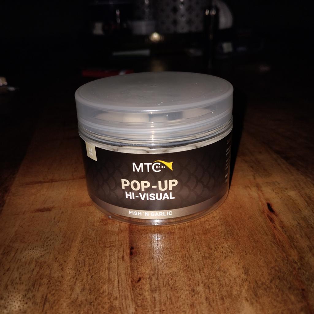 MTC Baits Pop-Up Hi-Visual Fish 'N Garlic, Ophalen of Verzenden, Nieuw, Overige typen